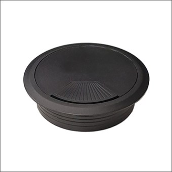 90.45015 INDESQ KABELDOORVOER 80MM KUNSTST ZW 90.45015 INDESQ KABELDOORVOER 80MM KUNSTST ZW